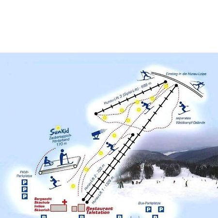 4 Erw. 1 Ki. Ski Entspannung Terasse Ausblick Schmallenberg Zewnętrze zdjęcie